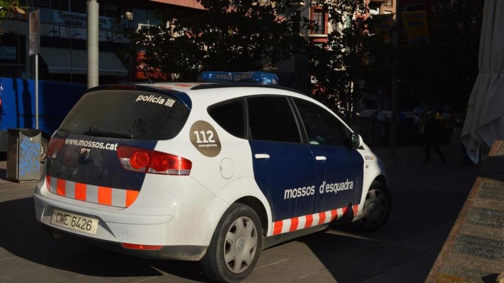 Un coche uniformado de los Mossos d'Esquadra.