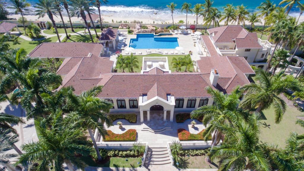 El complejo que alquila Donald Trump en la isla de Saint-Martin.