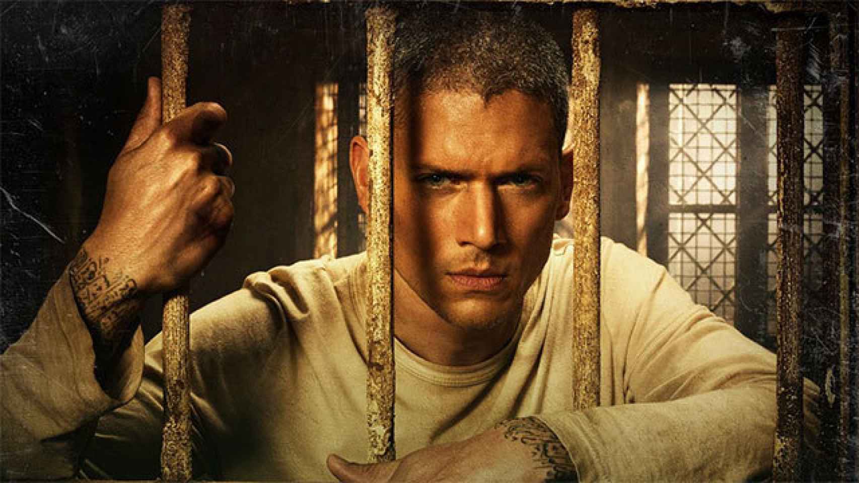 Wentworth Miller en una imagen promocional de 'Prison Break'