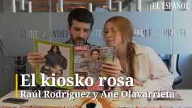 Raúl Rodríguez y Ane Olabarrieta en el kiosco rosa, en vídeo.