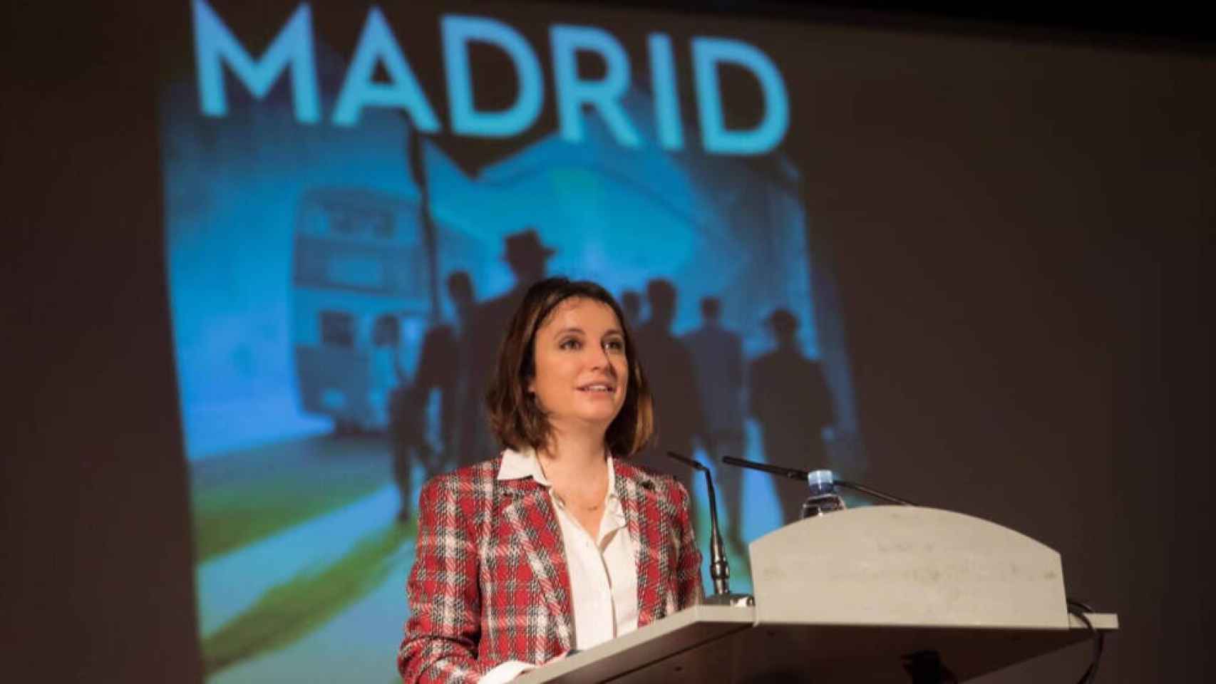 Imagen de la delegada de Cultura, Turismo y Deporte, Andrea Levy. Foto: Ayuntamiento de Madrid