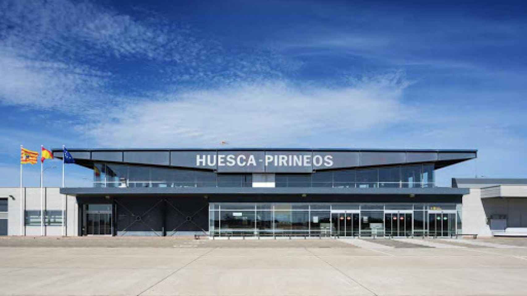 Aeropuerto Huesca Pirineos. Fuente: Aena.