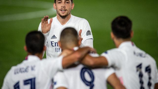 Fede Valverde, con el Real Madrid