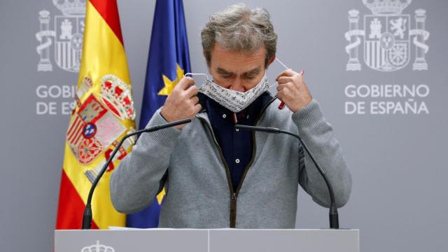 El director del Centro de Coordinación de Alertas y Emergencias Sanitarias, Fernando Simón, este jueves.