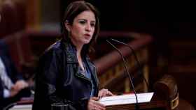 Adriana Lastra, portavoz del PSOE en el Congreso, en el debate de Presupuestos.