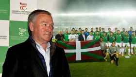 Javier Clemente y la selección de Euskadi