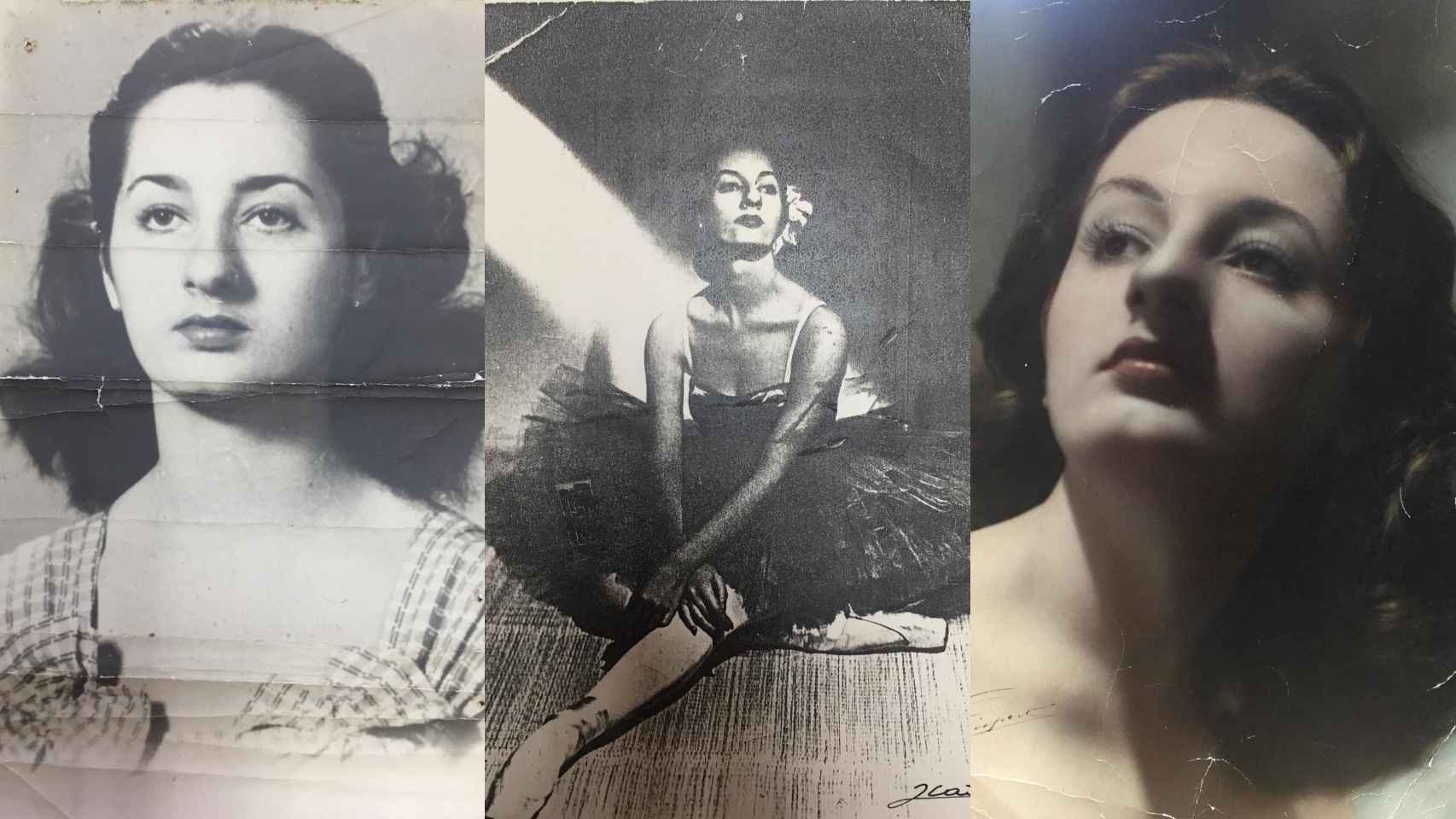 Retratos de una joven Marta González extraídos de su archivo personal.