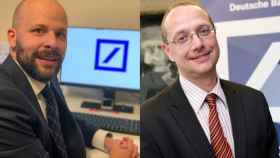 Baruc Fernández y Wolfgang Kania (Deutsche Bank España).