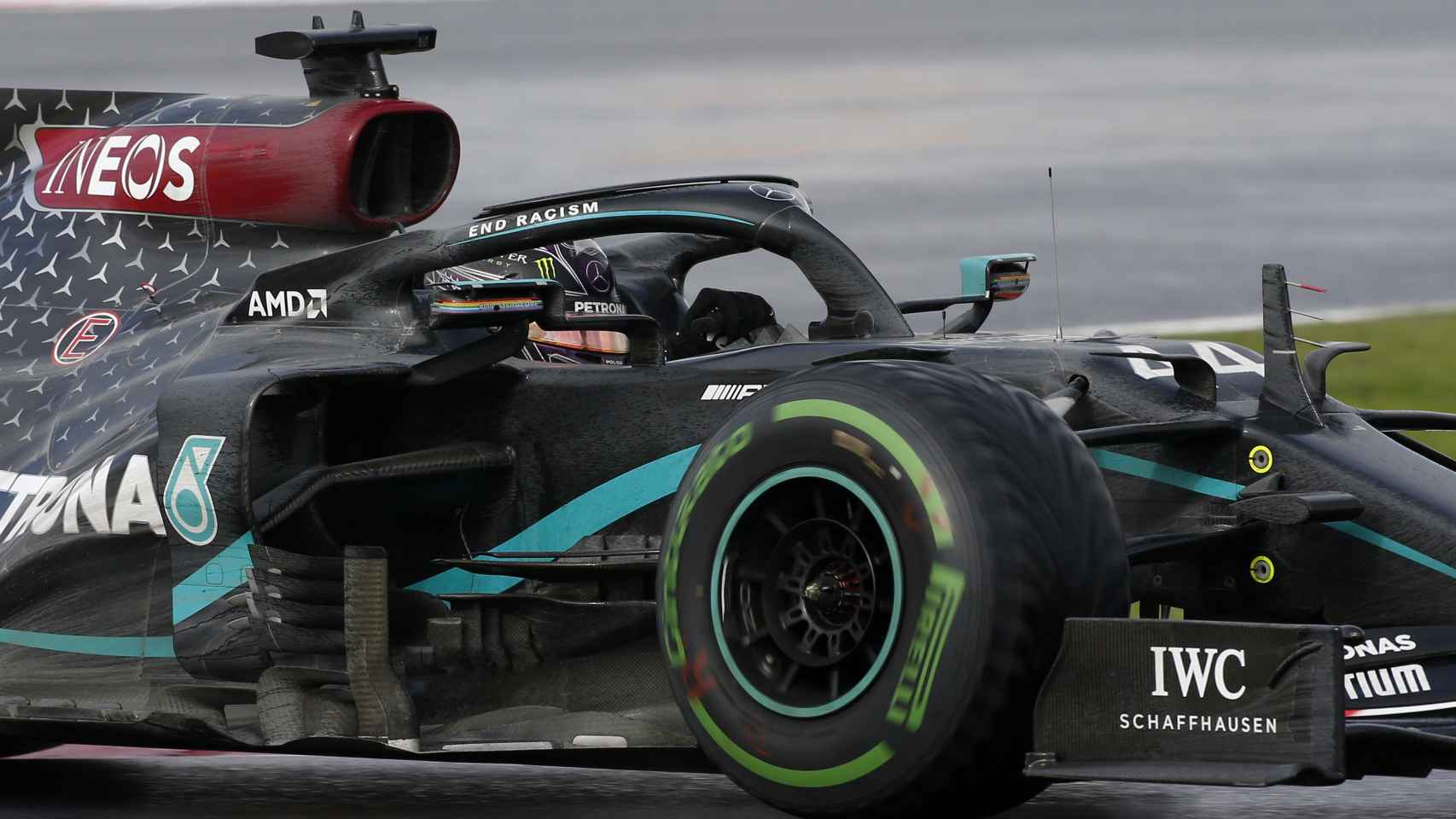 Lewis Hamilton, en el Gran Premio de Turquía de Fórmula 1