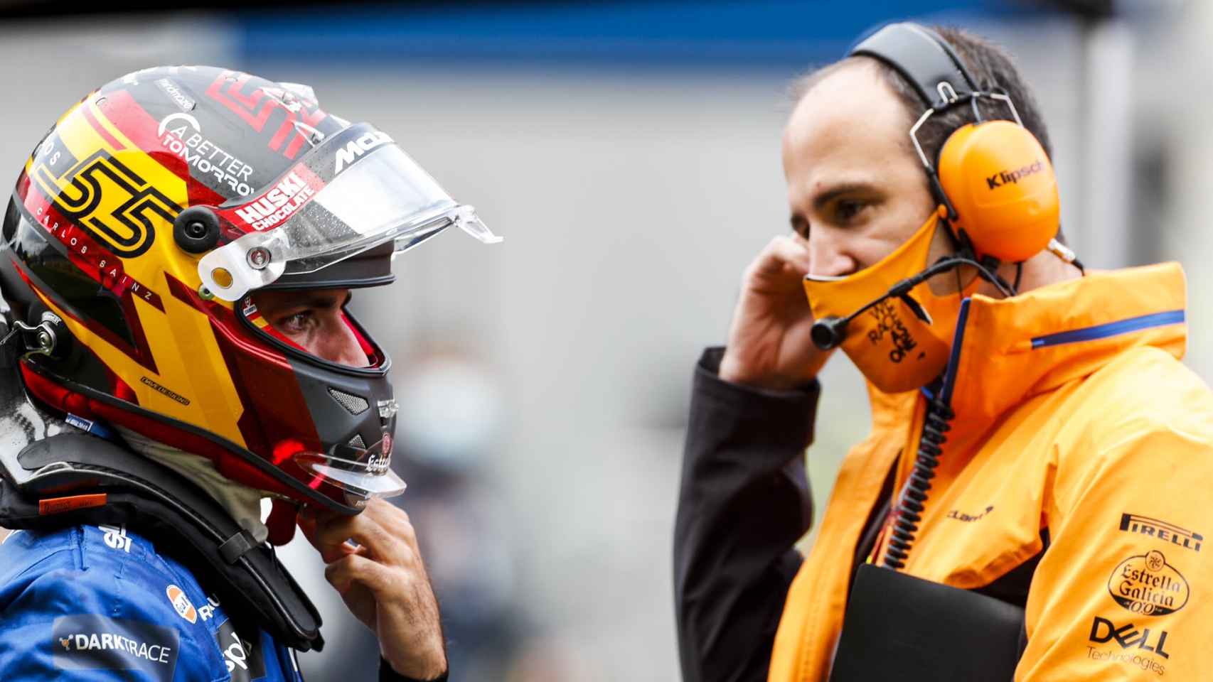 Carlos Sainz en el Gran Premio de Turquía