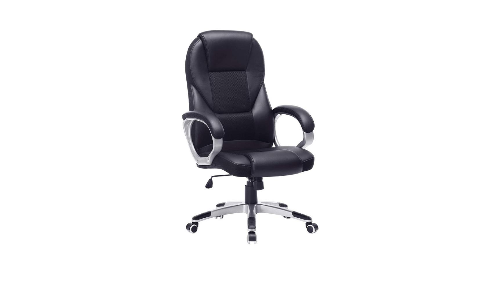 Silla de piel sintética