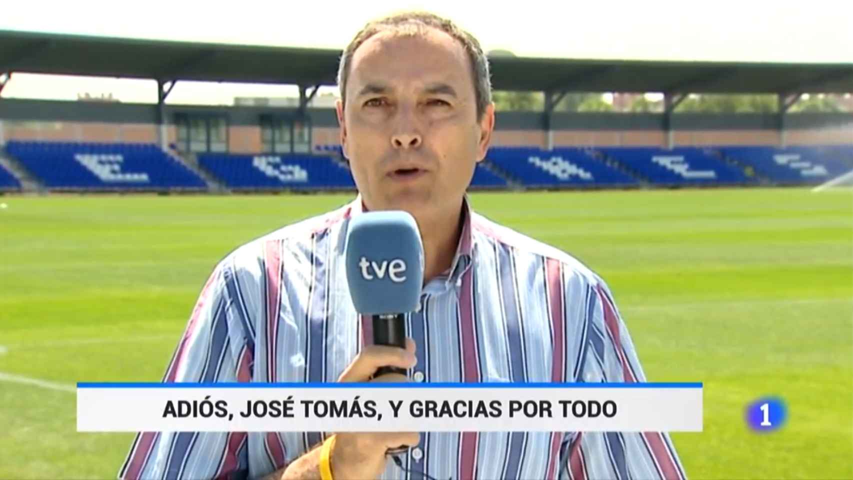 El Telediario de TVE ha homenajeado a José Tomás Martínez Maroto tras su fallecimiento.