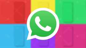 WhatsApp y colores de fondo.