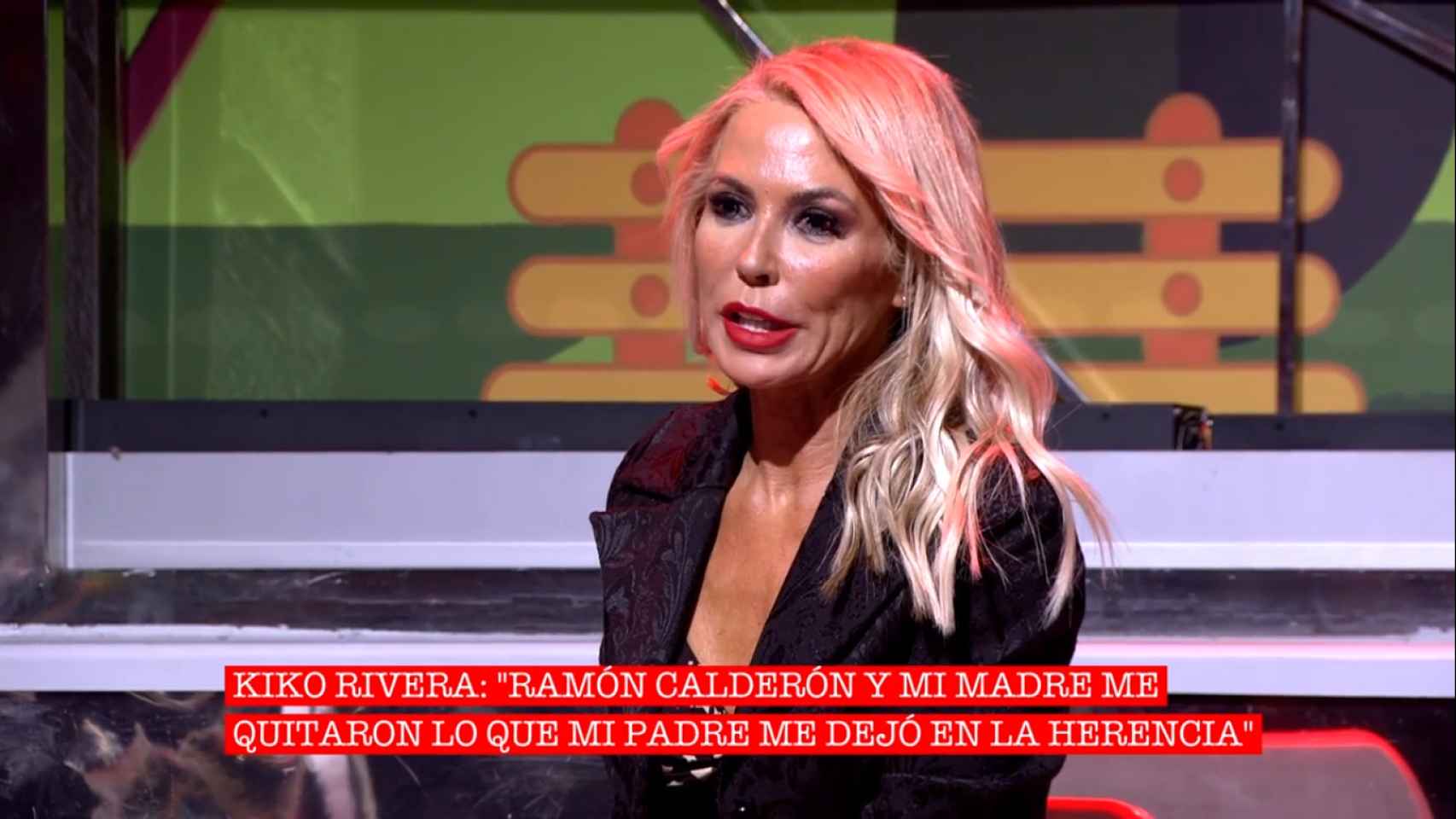 Montse Suárez, durante su participación en 'Cantora: la herencia envenenada'.