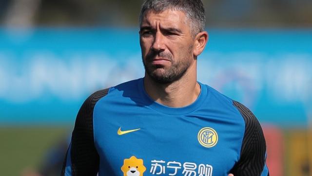 Kolarov, con el Inter