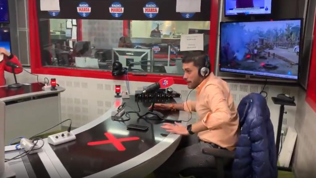 Jorge Calabrés, en Radio MARCA