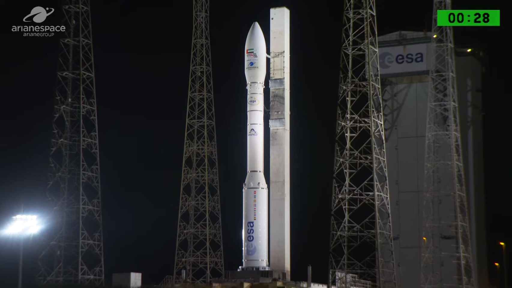 Arianespace Vega VV15, el primer cohete en fallar en 2019