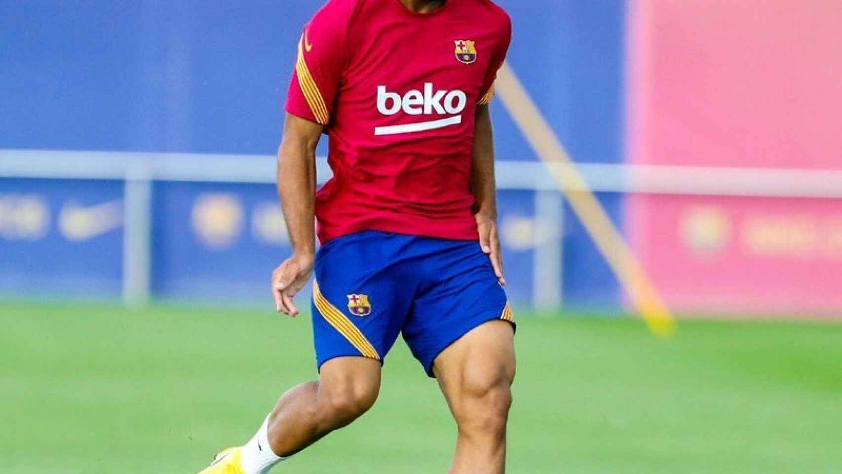 Konrad, jugador del Barça B