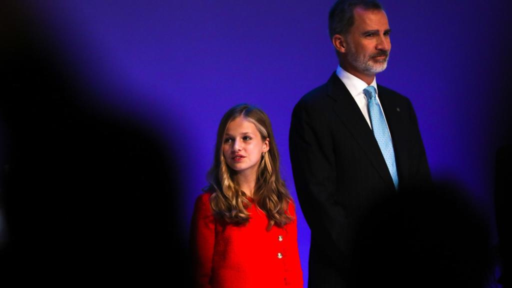 La princesa de Asturias, Leonor de Borbón, en los premios Princesa de Girona en noviembre de 2019.