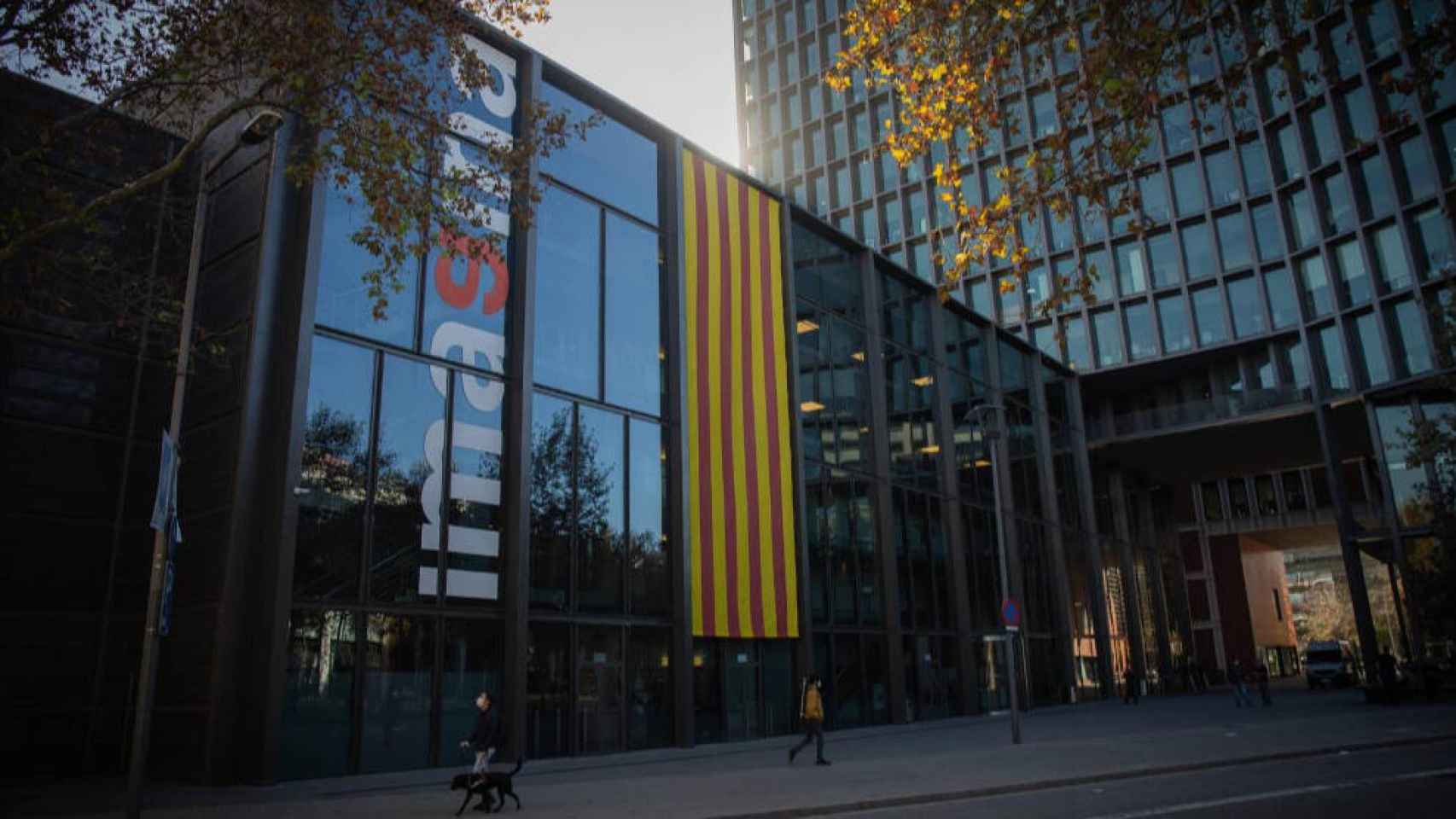 La sede de Mediapro, en Barcelona (España), a 17 de Noviembre de 2020. Foto: David Zorrakino - Europa Press