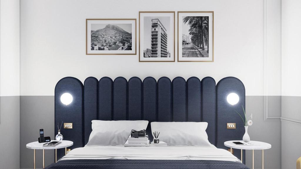 imagen de una de las habitaciones de Casa Alberola Alicante, Curio Collection by Hilton.