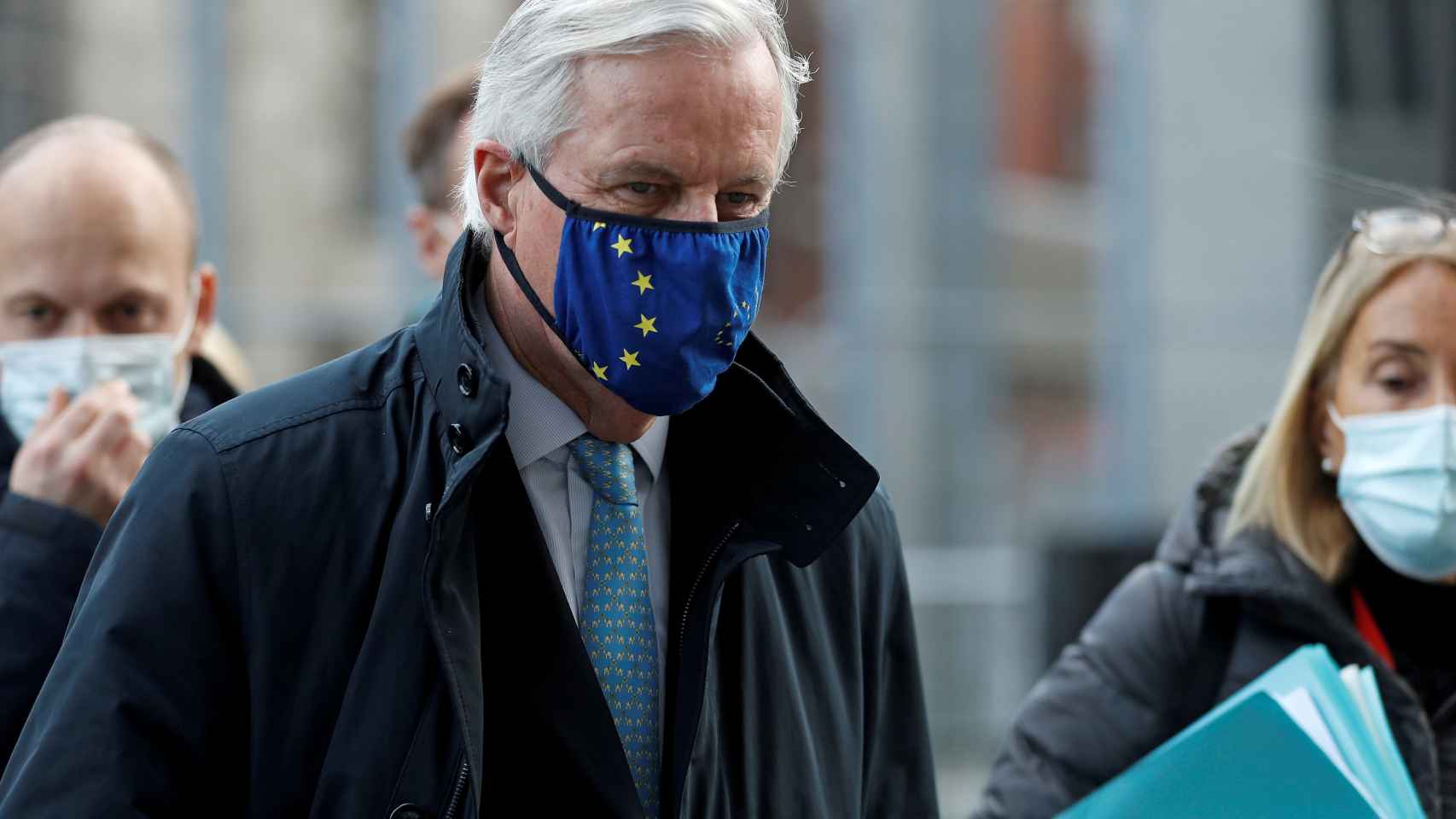 El negociador de la UE para el 'brexit', Michel Barnier, durante una reciente visita a Londres