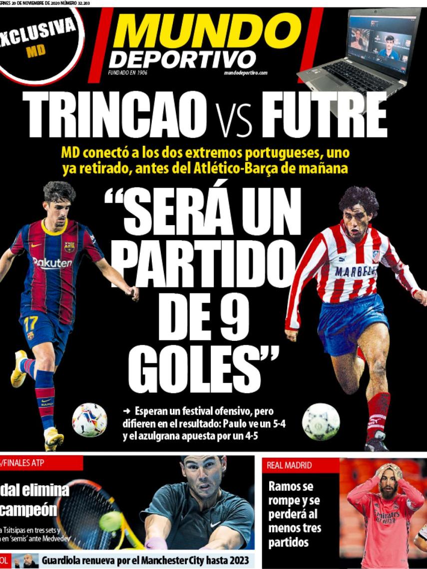 Portada Mundo Deportivo