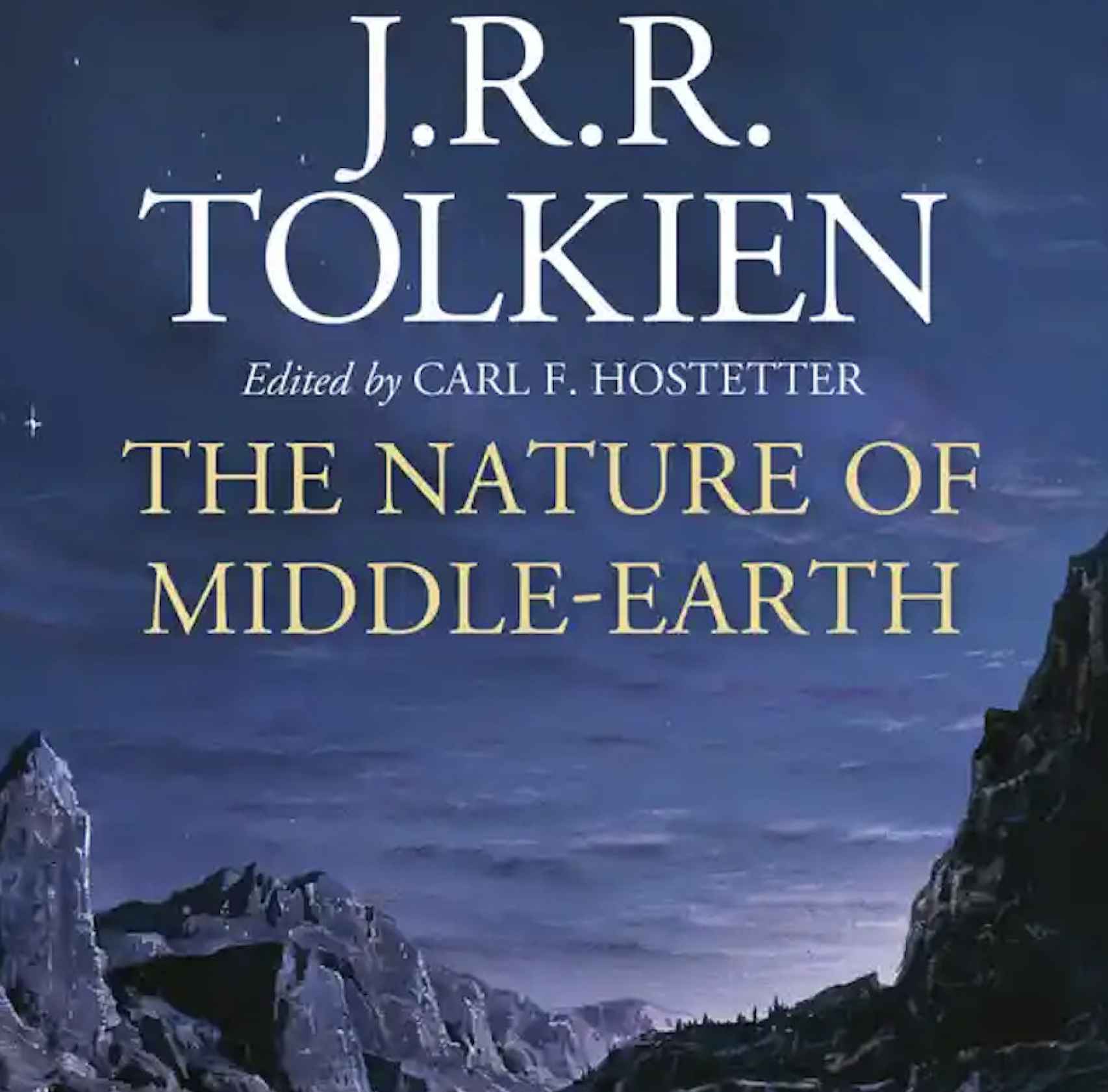 Portada del nuevo libro de J.R.R. Tolkien.