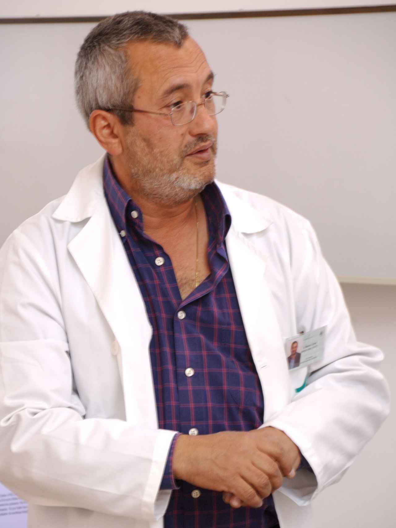 El doctor Manuel López Somoza, director del Centro de Salud del Albaicín cuando en 2010 estalló el brote de sarampión.