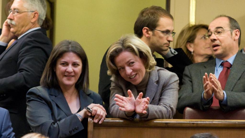 Ana Oramas, durante su primer pleno en el Congreso.