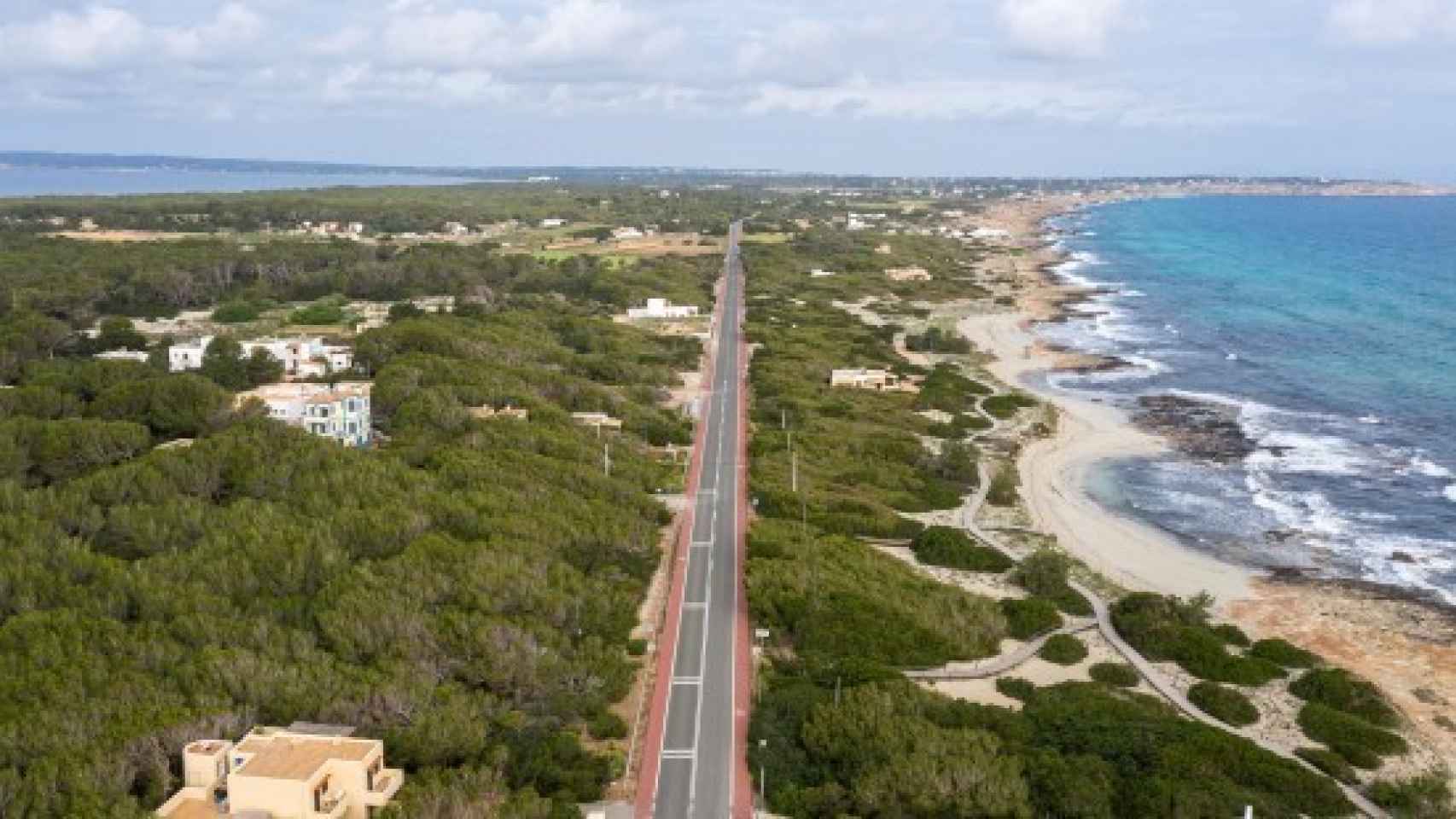 Playa de Tramontana, en Formentera.