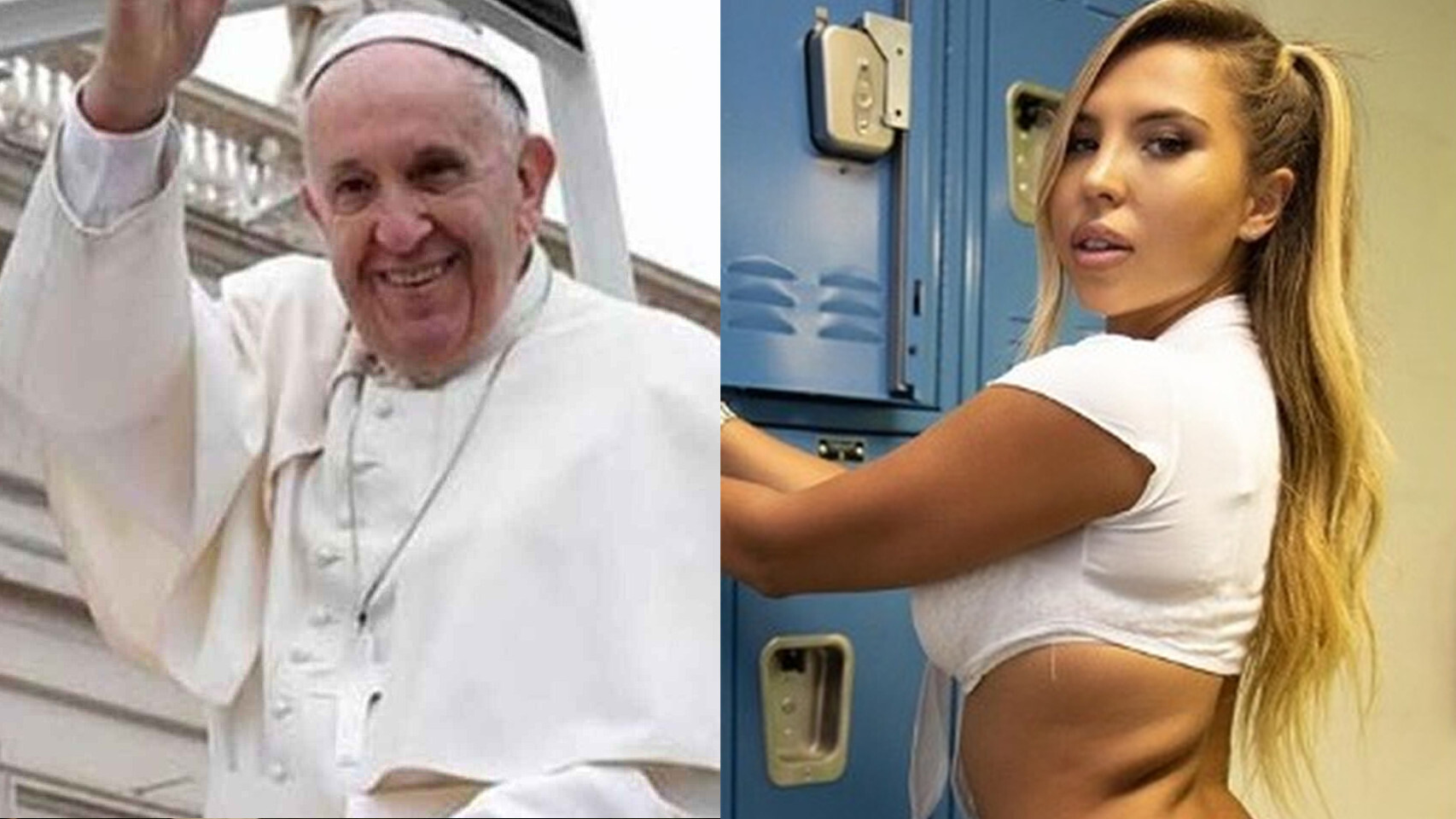 El Papa Francisco y la foto a la que supuestamente le ha dado un 'like'.