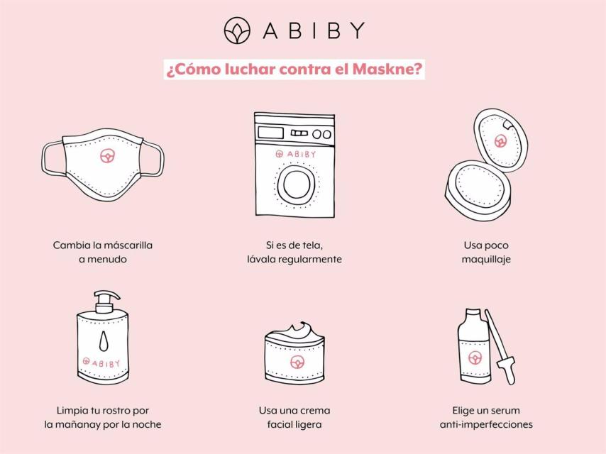 Consejos para luchar contra el 'maskné'.
