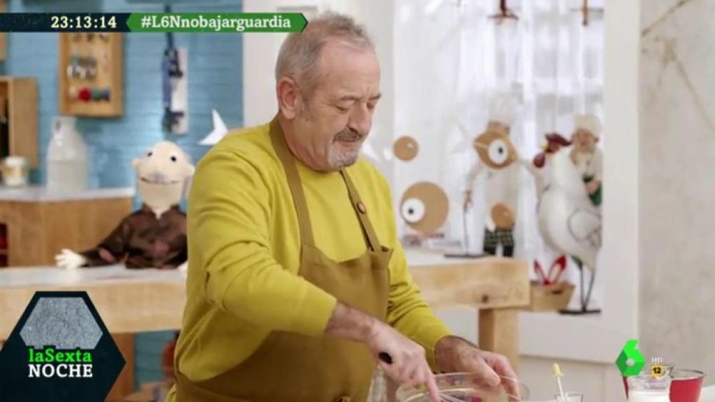 El chef ha desvelado que envió por error un mensaje a Paolo Vasile.