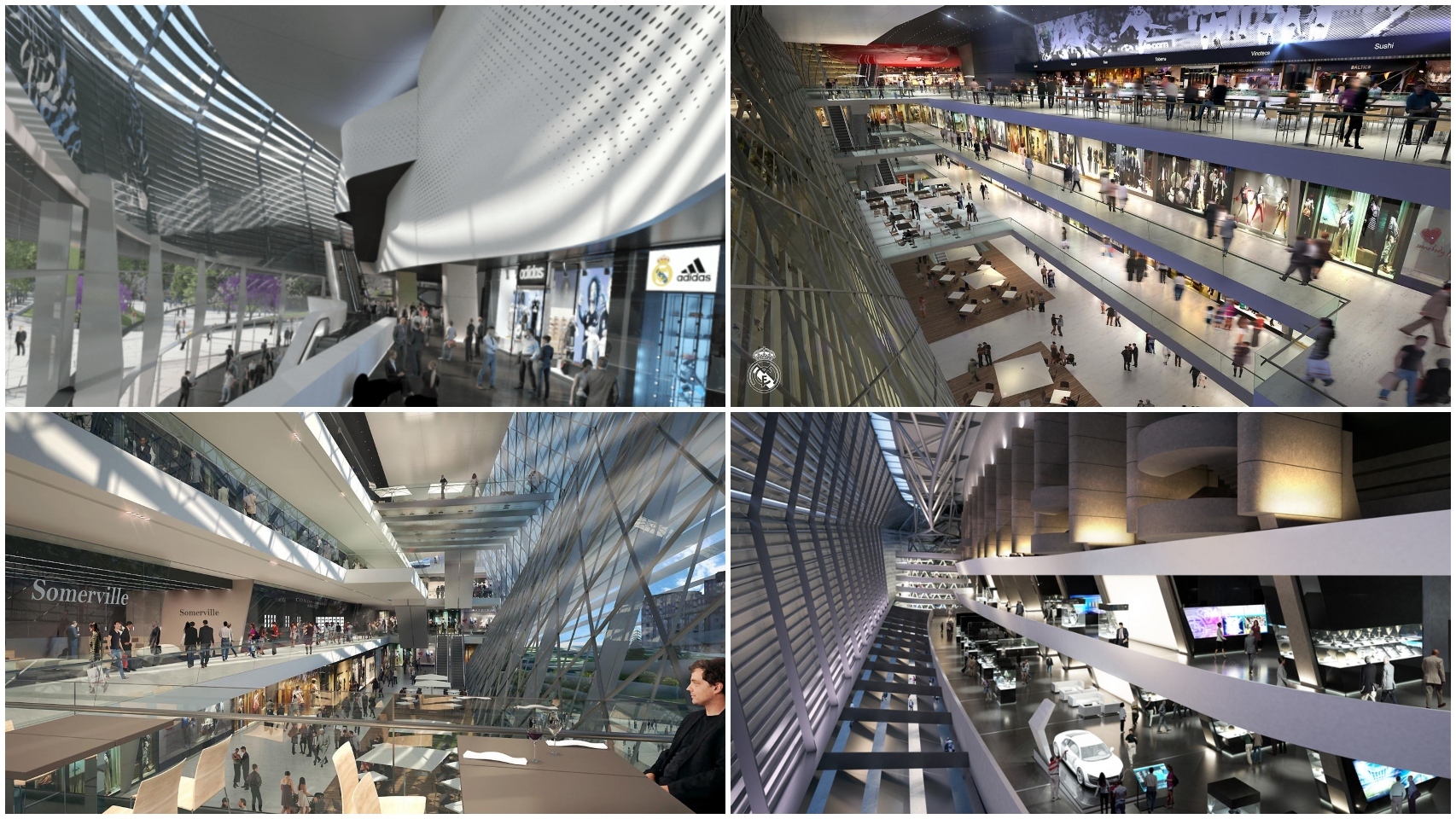 Así será el interior del nuevo Santiago Bernabéu