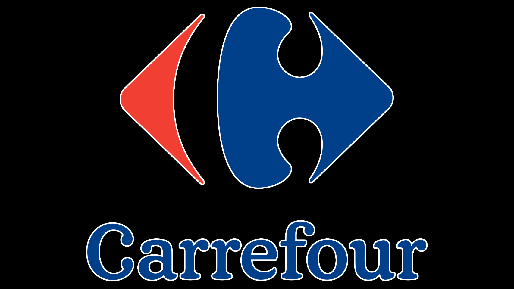 Logo de Carrefour por el Black Friday.