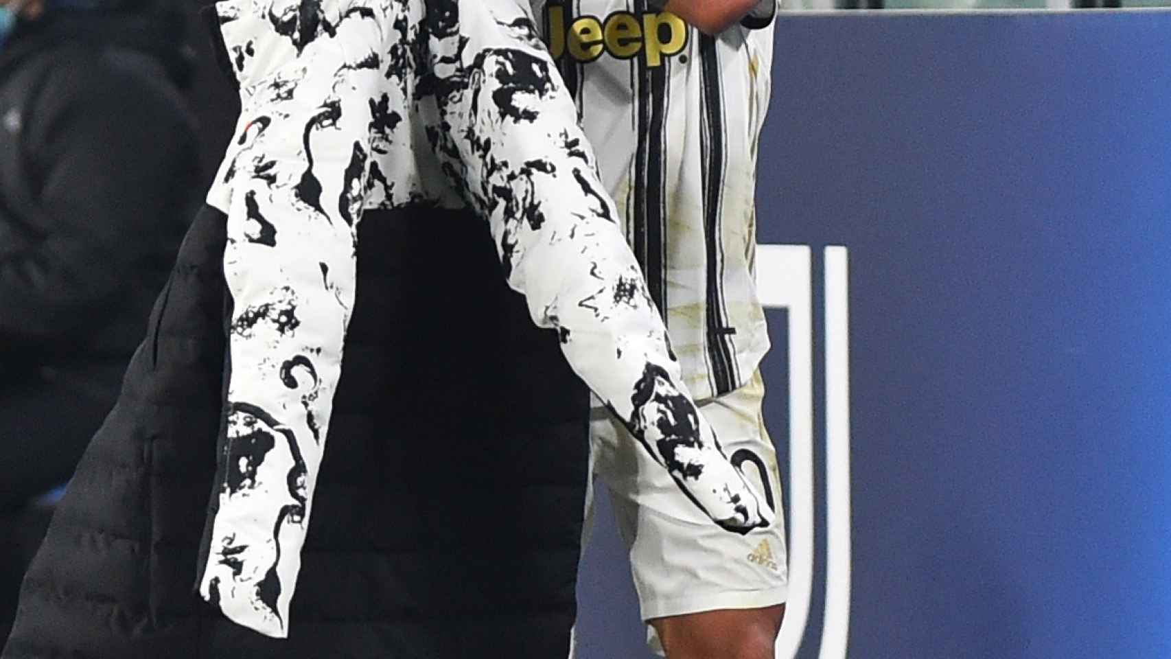 Dybala durante un partido de la Juventus