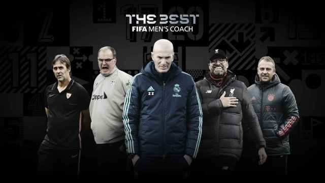 Los nominados al premio 'The Best' al mejor entrenador de 2020