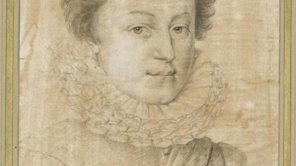 Retrato de César de Borbón en su juventud.