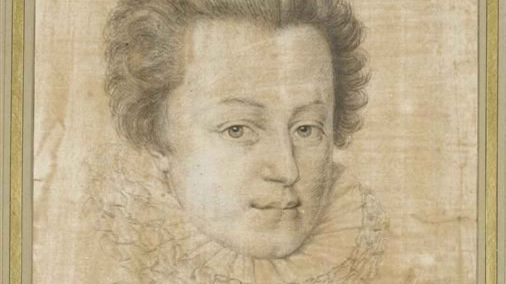 Retrato de César de Borbón en su juventud.