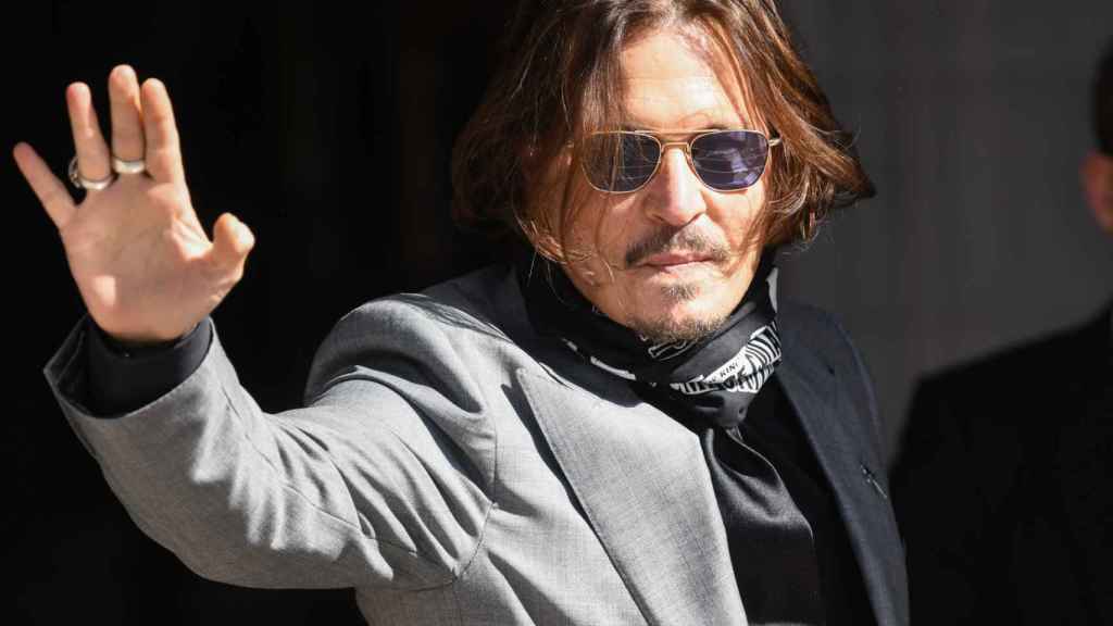 Johnny Depp llegando a la corte de Londres, el pasado mes de julio.