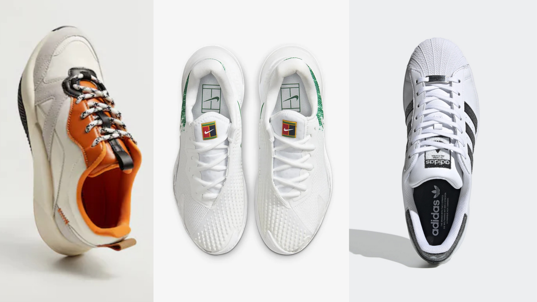 Las zapatillas deportivas blancas son tendencia: descubre 5 opciones para  todos los gustos y bolsillos