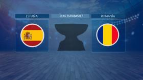 España - Rumanía, partido de la clasificación para el Eurobasket 2022