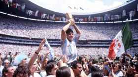 Maradona con el Mundial