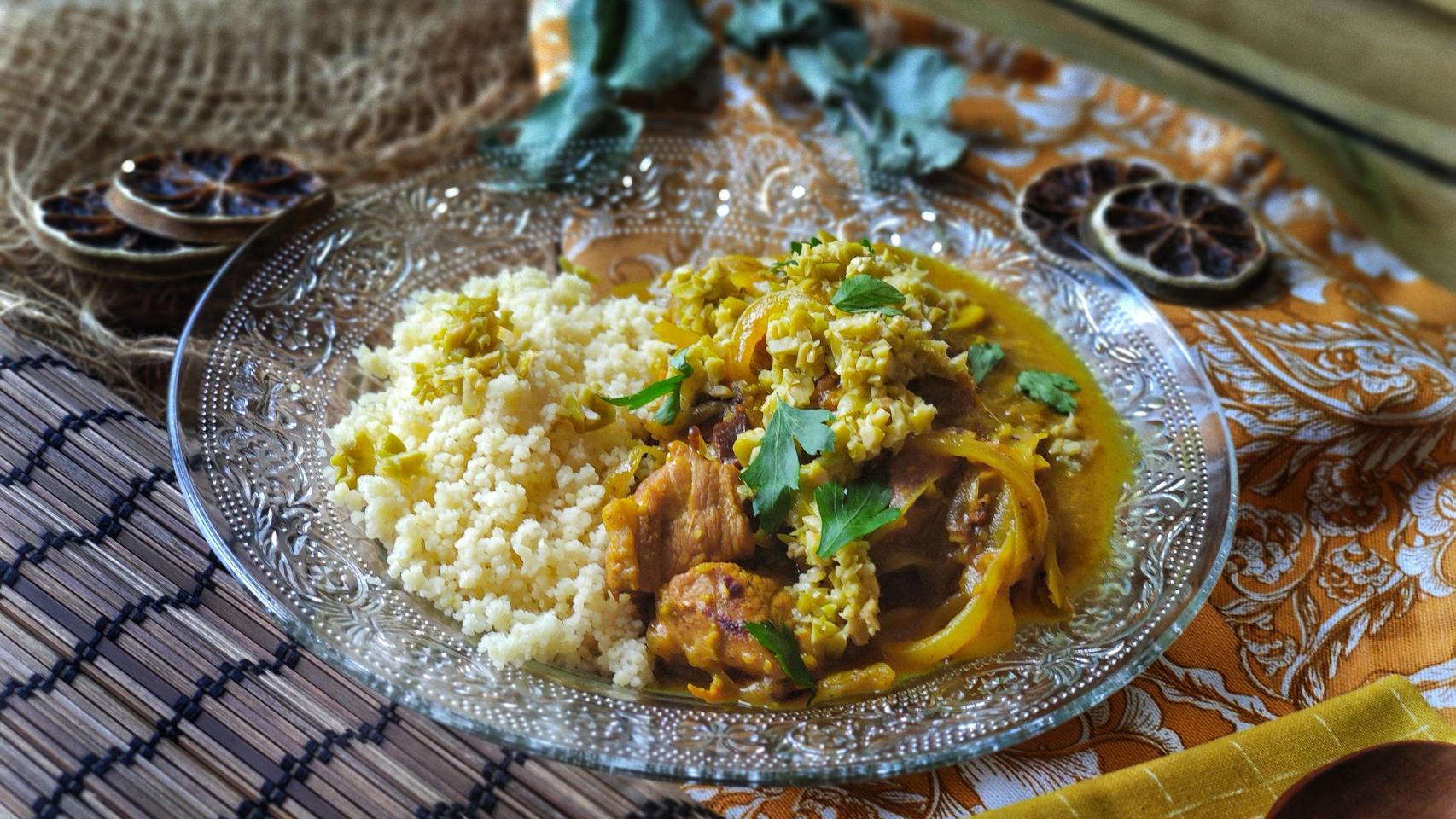 Receta de tajín de cordero marroquí - Cocina árabe