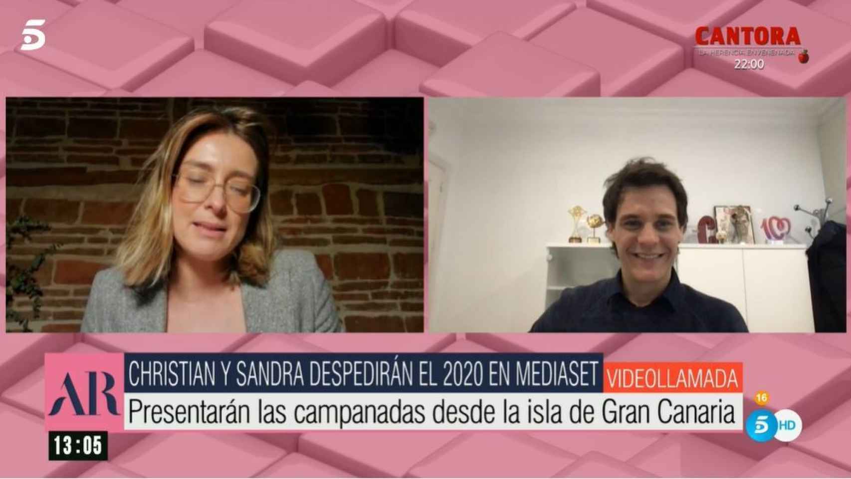 Sadra Barneda y Christian Gálvez han entrado en directo en 'El programa de Ana Rosa'.