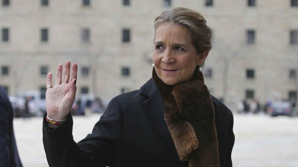 La Infanta Elena, saludando en una imagen de archivo.