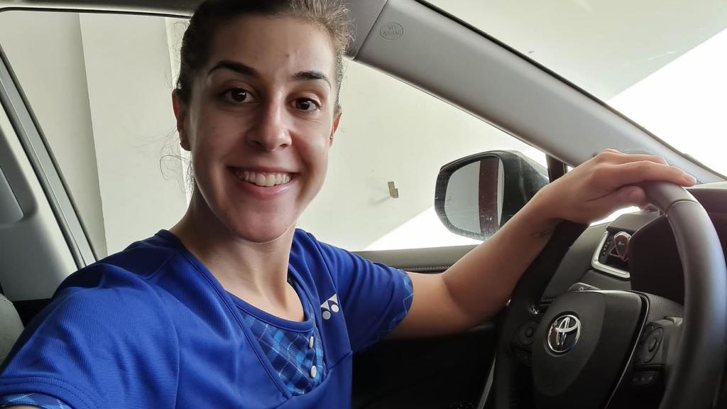 Carolina Marín, campeona de bádminton y embajadora de Toyota, afirma que le gusta conducir.