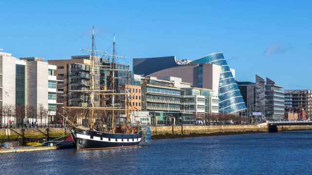 El new downtown de Dublín, donde se ubican los grandes players tecnológicos en Irlanda.