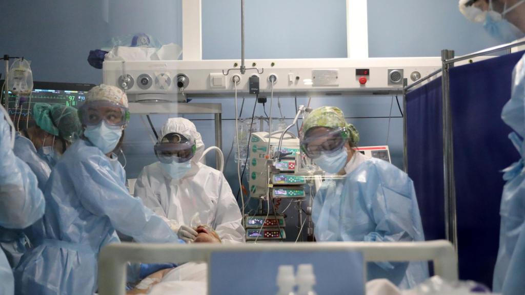 Una UCI en el Hospital del Mar.
